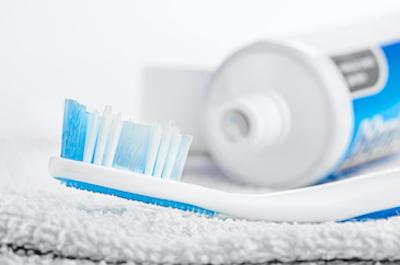 close up of tooth brush | dental implants bloomington in