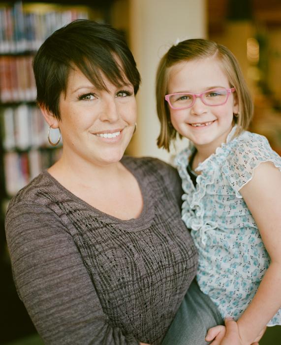 woman and daughter smiling | dentist bloomington indiana
