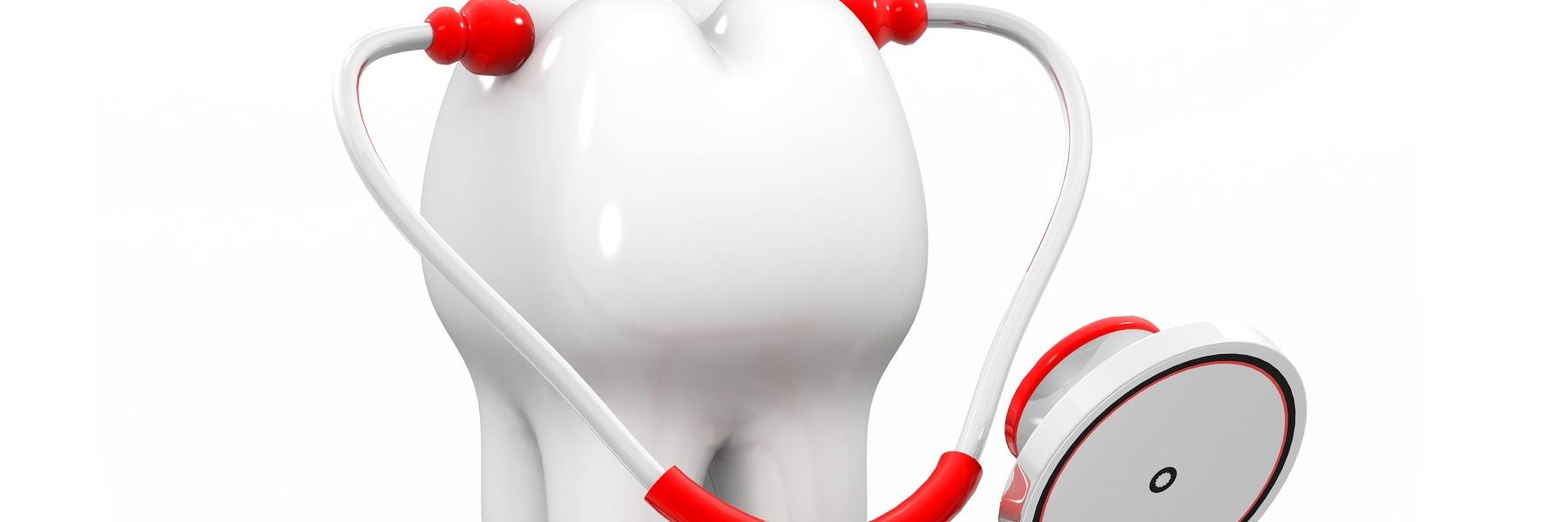cartoon image of tooth l dentist in bloomington in